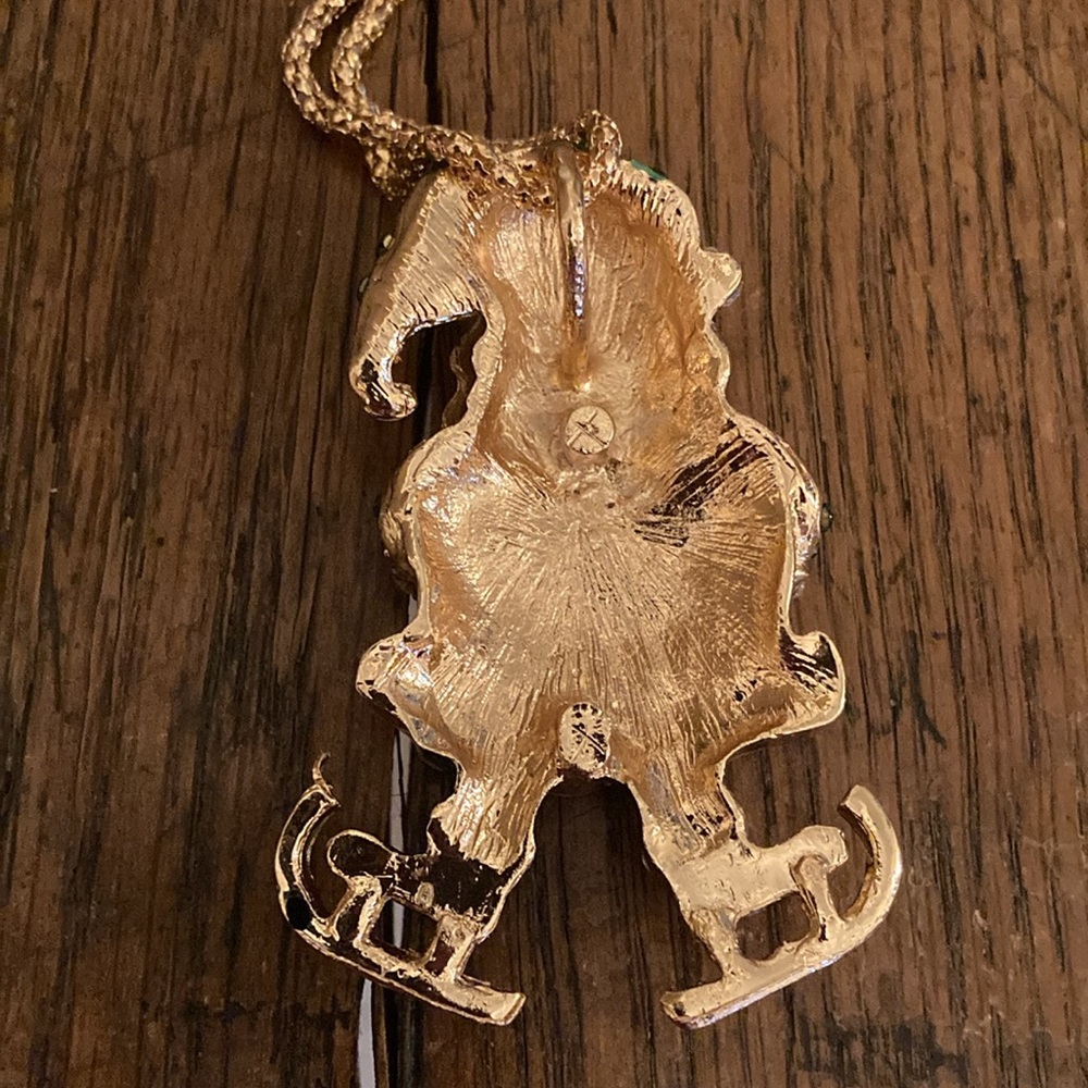 Betsey Johnson Santa Claus Necklace &/or Purse Charm NWT - Picture 5 of 6